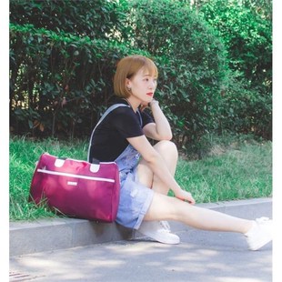 学生行李袋住校大学高中生行李包短期旅行包可挂行李箱上收纳包有