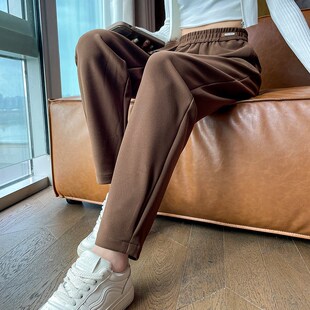 运动裤女春夏季薄款女裤2024新款今年流行的爆款女士休闲哈伦裤子