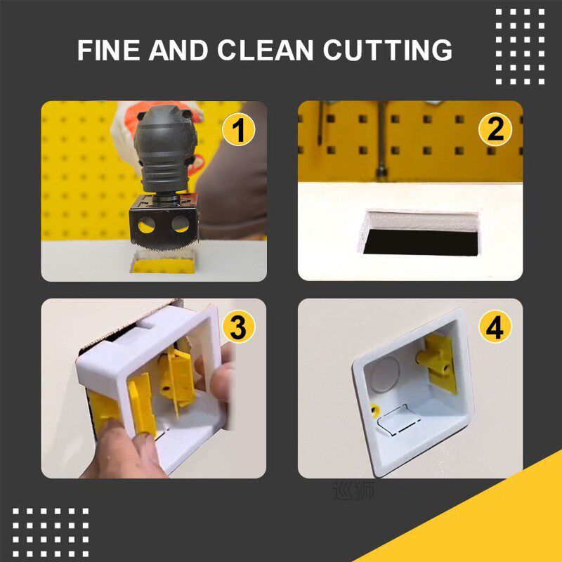 Zezzo? Square Slot Cutter Universal Open-backed Design for