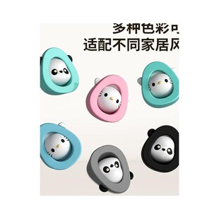 卡通硅胶门吸免打孔门后防撞垫门挡卫生间门顶门碰静音阻门器固定