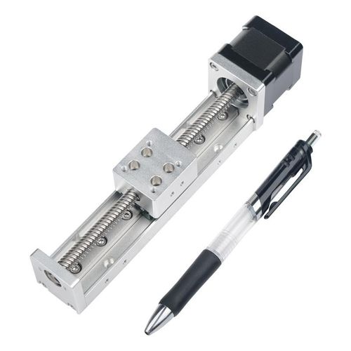 KHMOS微型直线导轨滑台HMS30精密步进电机小型滚珠丝杆滑台模组