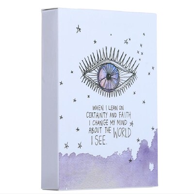 44 Pcs Oracle Tarot universe Oracle Cards Board Deck Games