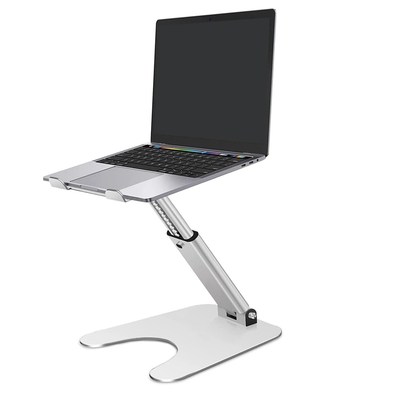 推荐Foldable Laptop Stand Adjustable Height and Angle Ergono