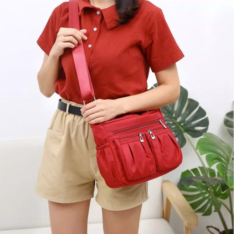 MA4防水妈妈女包休闲斜背包多层尼龙单肩斜挎包帆布生意收钱包,箱包皮具/热销女包/男包,通用款女包,淘宝优惠券,粉丝福利购,淘宝优惠卷