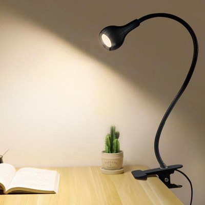 Desk-Lamp Book-Lights Reading Foldable Rechargeable Eye-Prot