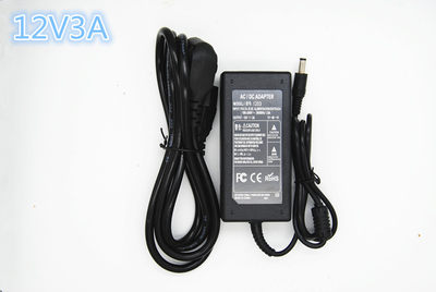 新品显示器12V3A电源适配器 监控5A4A电源线 电脑一体机12V6A7A充