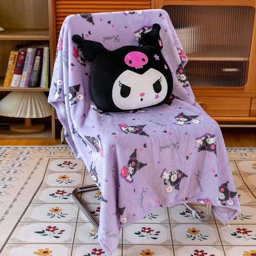 抱枕被子两用可爱公仔办公室午睡四季枕头汽车床上靠枕靠垫二合一