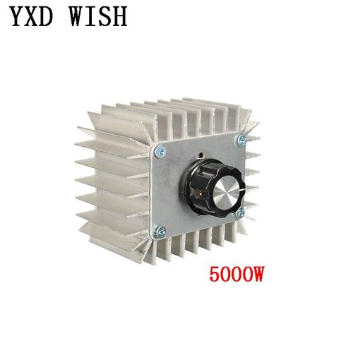 AC 220V 4000W/5000W/10000W SCR Voltage Regulator Dimming LED