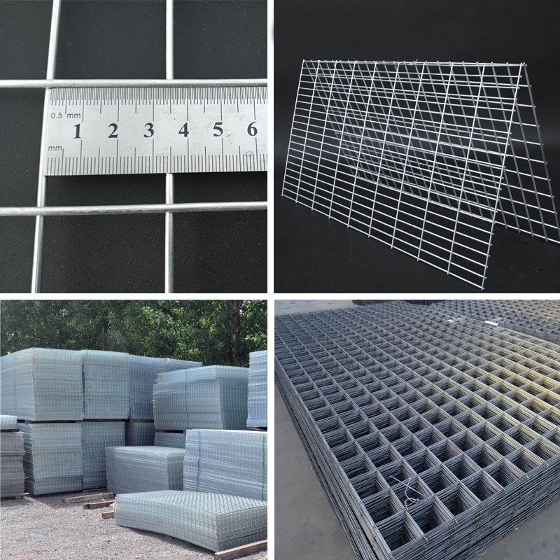 镀锌铁丝电焊黑网加粗围栏养殖防护网格狗笼钢筋建筑钢丝装饰隔断