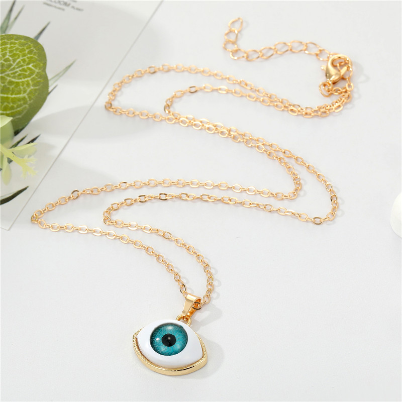 新品Vintage Evil Eye Necklace Trendy Unique Punk Gothic Turk