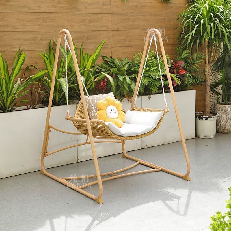 秋千吊椅阳台家用单人室内秋千摇篮椅别墅编织吊篮摇椅户外秋千椅,住宅家具,吊篮/吊椅,淘宝优惠券,粉丝福利购,淘宝优惠卷