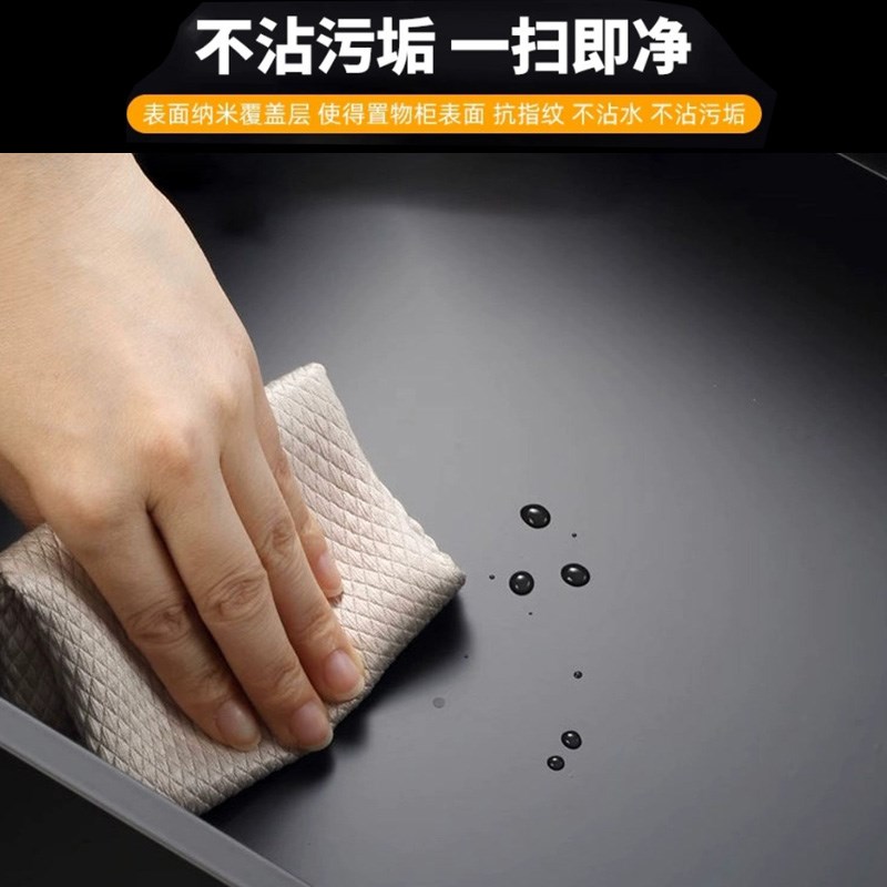 不锈钢电视壁龛嵌入式75/85/100寸定制客厅成品背景墙.金属置物架