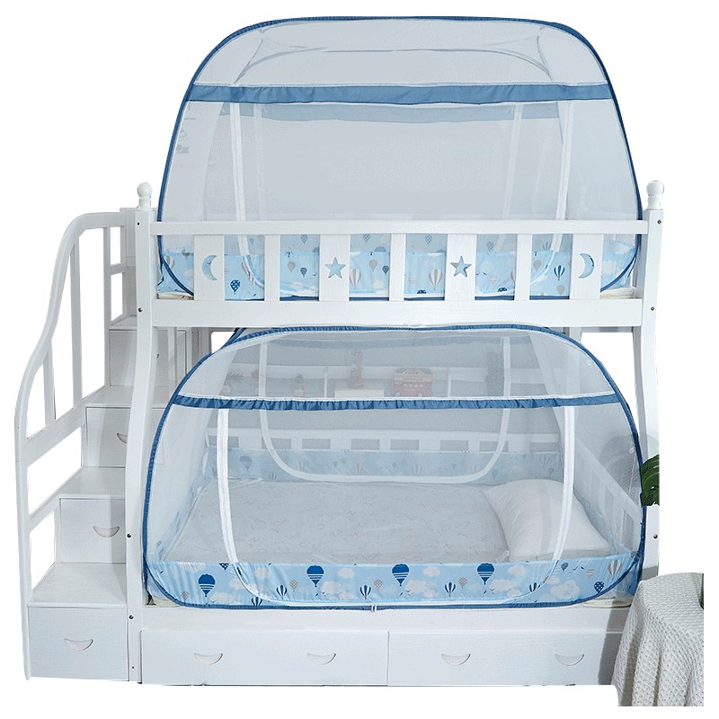 蒙古包免安装蚊帐可折叠宿舍加密学生0.9床新款1.0m拉链1.2米下铺