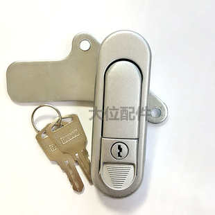 连锁地锁杆上电箱天o锁机柜拉杆机柜铁皮文件柜锁芯锁控制柜下门