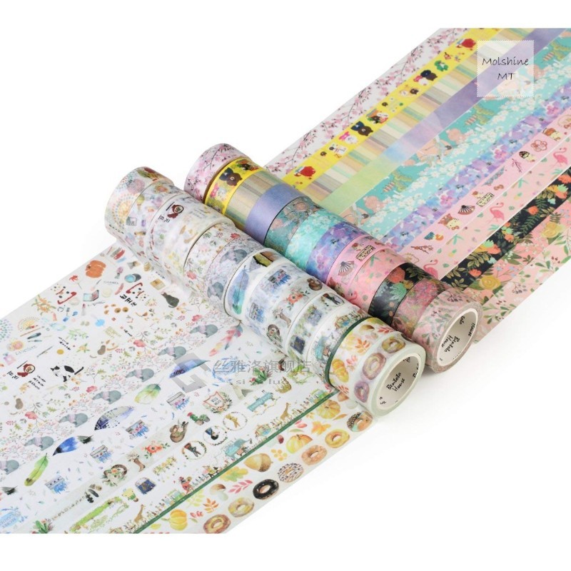 Donut Sakura Feather Decorative Washi TapeN Adhesive Tape DI 搬运/仓储/物流设备 其他吊具 原图主图