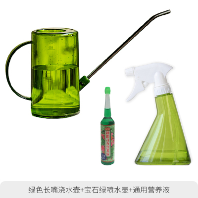 不锈钢长嘴浇水壶园艺q工具洒水壶家用浇花施肥壶绿植花卉浇水喷