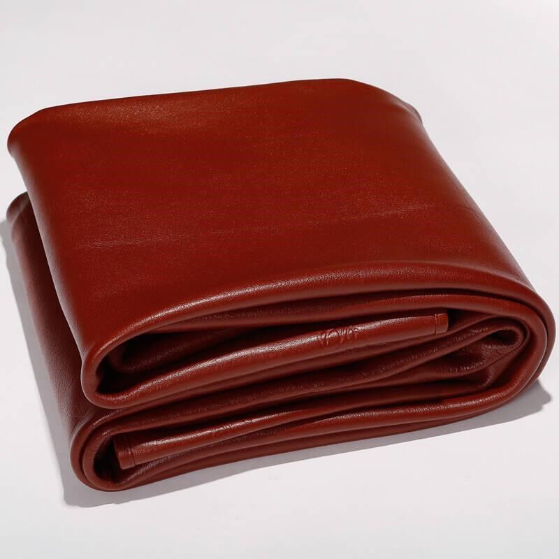 精选加厚头层水牛皮凉席子1.8米软席床垫1.5m硬席真皮定做三件套