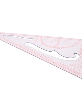 Hot Plastic Triangle Ruler 10cm Clothes Drafting Geometric M