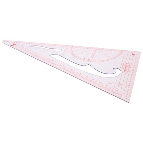Hot Plastic Triangle Ruler 10cm Clothes Drafting Geometric M
