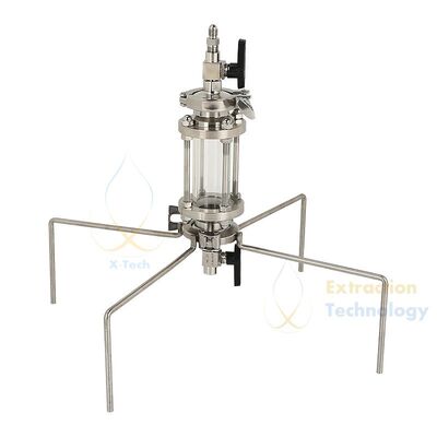 45g Closed Glass Column Pressurized Extractors BHO Extractor