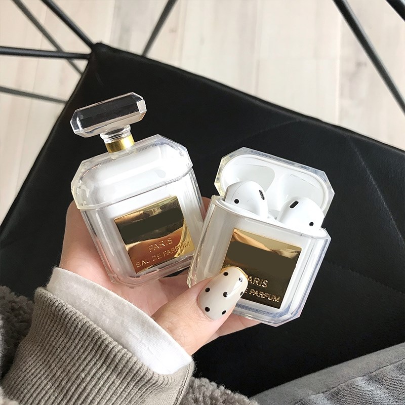 极速Wireless Earphone Shell Box Perfume Bottle Silicone Case