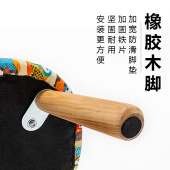 儿童小椅子靠背椅幼儿园宝宝可爱实木板凳家用矮款 布艺小凳子矮凳