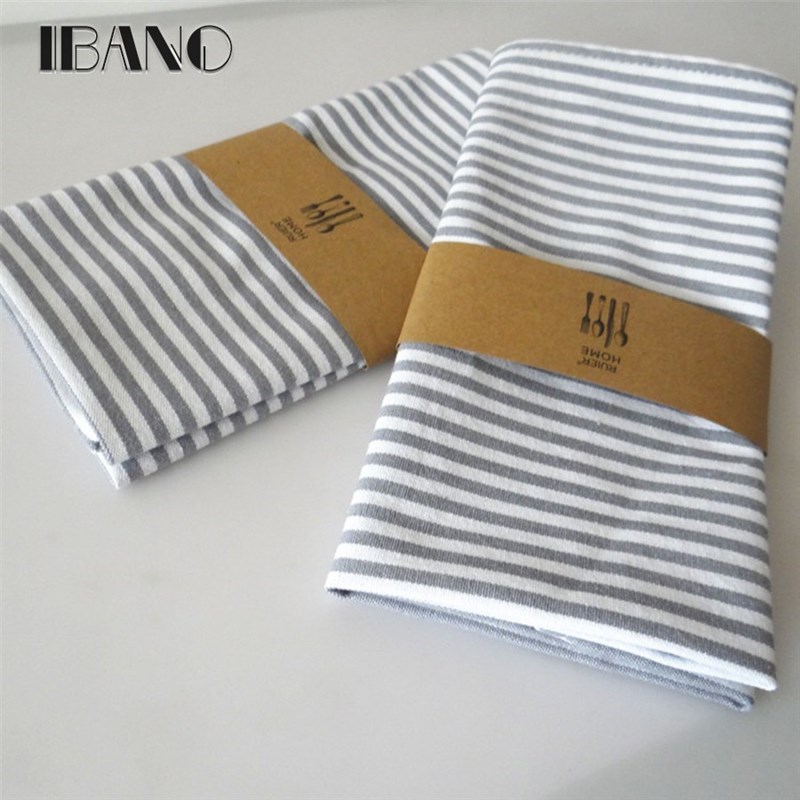Classic Kitchen Towel 2pcs/lot Cotton Table Napkin Dish Towe