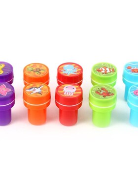 10 PCs Assorted Sea Animals Stamps Kids Party Favors Event S