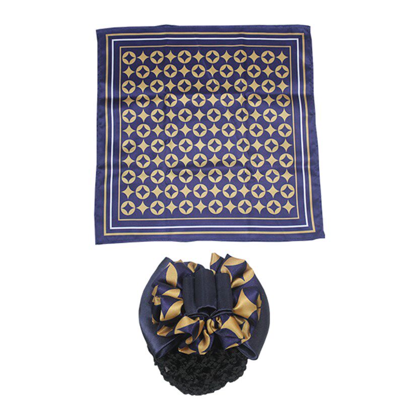 热销中国农业发展银行新款设计丝巾头花发夹定做招投标订单加工设