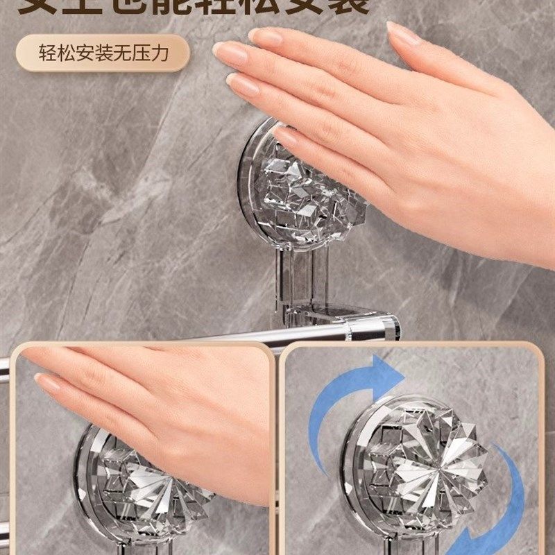 现货速发浴室拖鞋架免打孔卫生间吸盘置物架壁挂墙上鞋子挂架毛巾,家装主材,卫浴置物架,淘宝优惠券,粉丝福利购,淘宝优惠卷