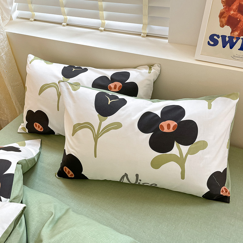 纯棉床上四件套春季100儿童床品宿舍三件套可爱被套床单被罩床笠4,床上用品,床品套件/四件套/多件套,淘宝优惠券,粉丝福利购,淘宝优惠卷