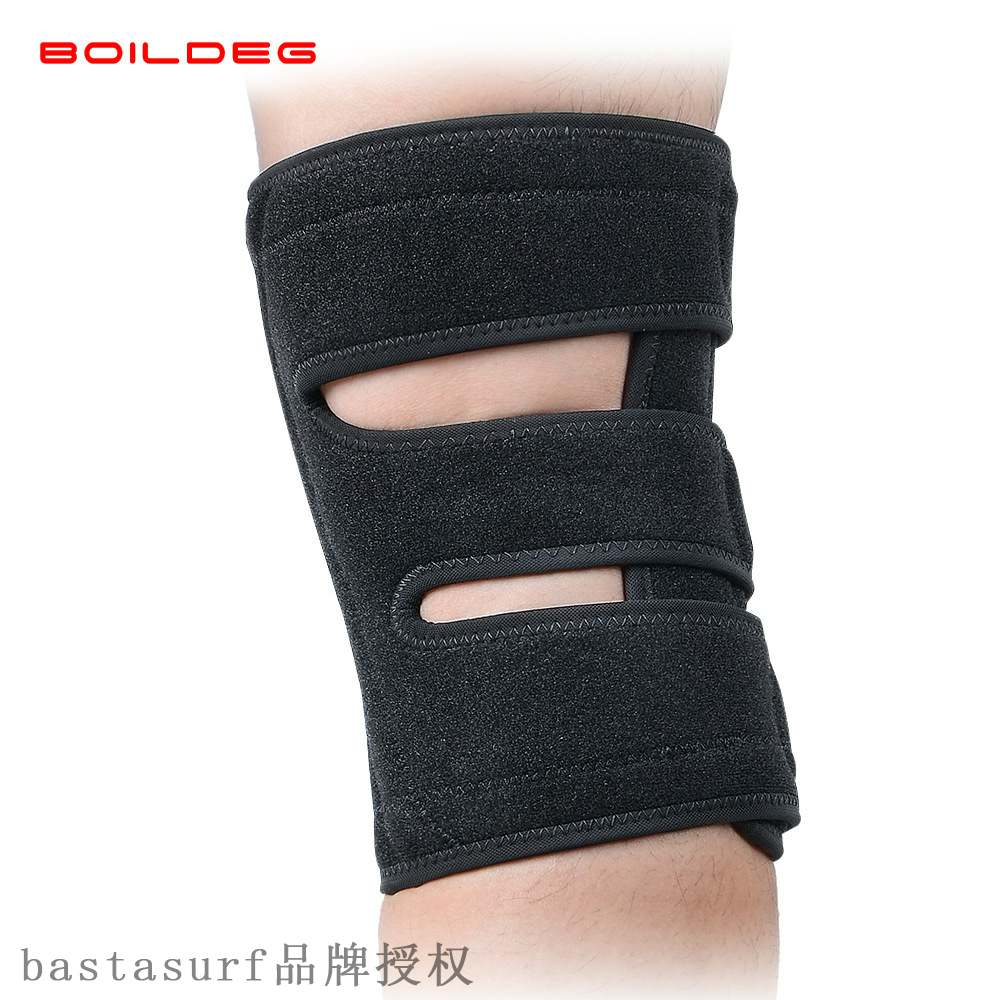 Sports knee protection ucover spring support bandage men and