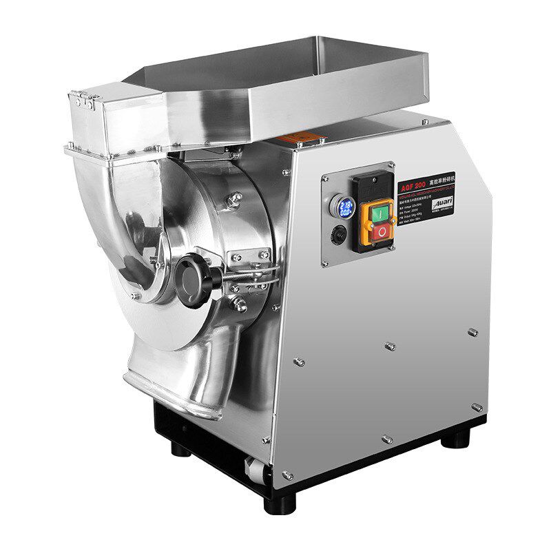 auari奥力分级流水式商x用高效粉碎机三七打粉小型药材磨粉机