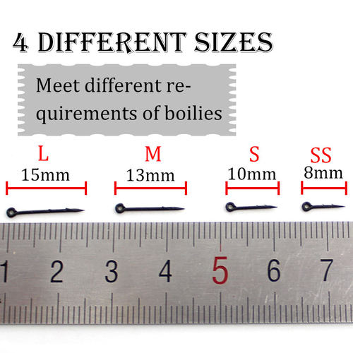 现货30pcs Metal Bait Spike Carp Fishing Accessories Bai.t St
