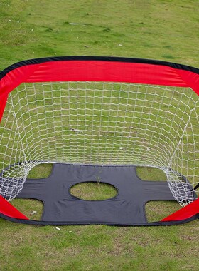 New Folding Soccer Football Goal Net Portable Black Training