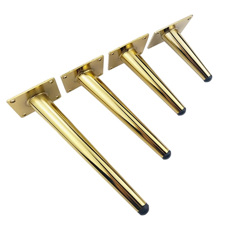 4Pcs/Set  Legs Metal Tapered Sofa board Cabinet  Table Leg S