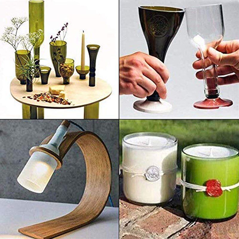 DIY Glass Bottle Cutter Machine Tool Wine Beer Champagne Bot