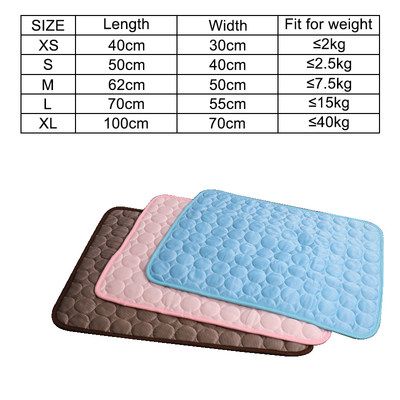 Dog Cooling dat Sokmmer Pad Pet Mat BeM for Dogs Cat Blanuet