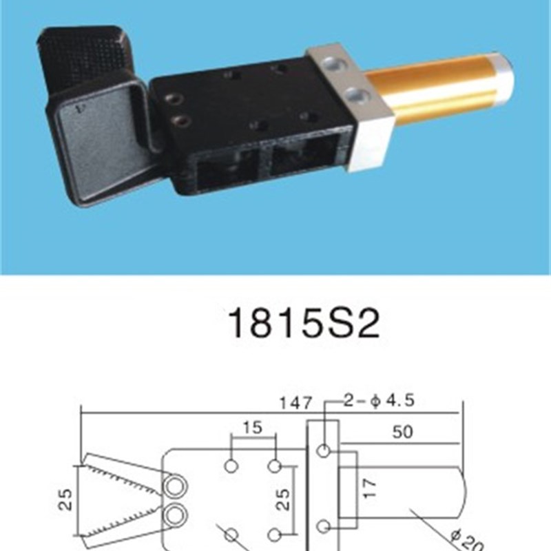 气夹圆柄L夹口气缸真空夹具有信机械手夹水口塑料头JL1815S1SW/S2