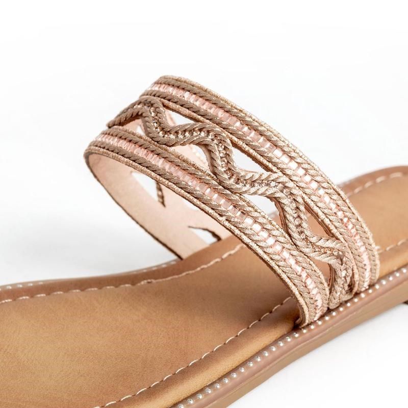 2024夏季新款时尚女平底拖鞋民族风编织水钻一字凉拖鞋大码女拖鞋,户外/登山/野营/旅行用品,沙滩鞋/凉鞋/拖鞋,淘宝优惠券,粉丝福利购,淘宝优惠卷