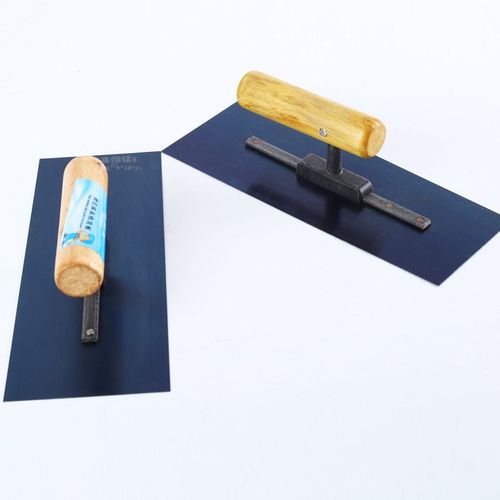 子泥白蓝钢泥板泥涂板抹料蓝油灰刀刮钢刀工具大木板泥柄粉强