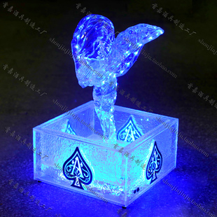 酒吧夜场香槟洗手盆黑桃A洗脚冲酒土豪消费湿身酒金盆洗手道具