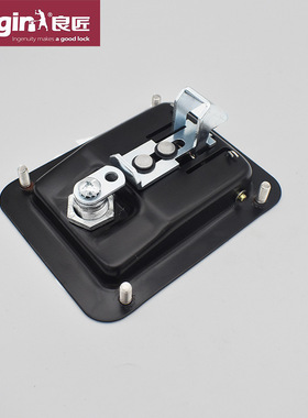 面板锁XAV11 挂k钩式平面把手工程车辆锁集装箱发电机锁CP-421-B-