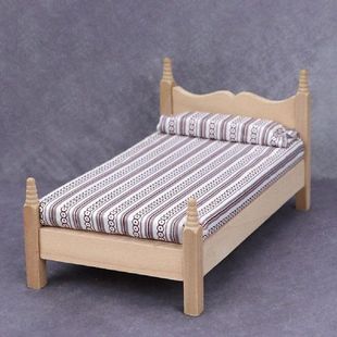 Miniature Dollhouse Mode Bed deformed Long 速发Anti Lifespan