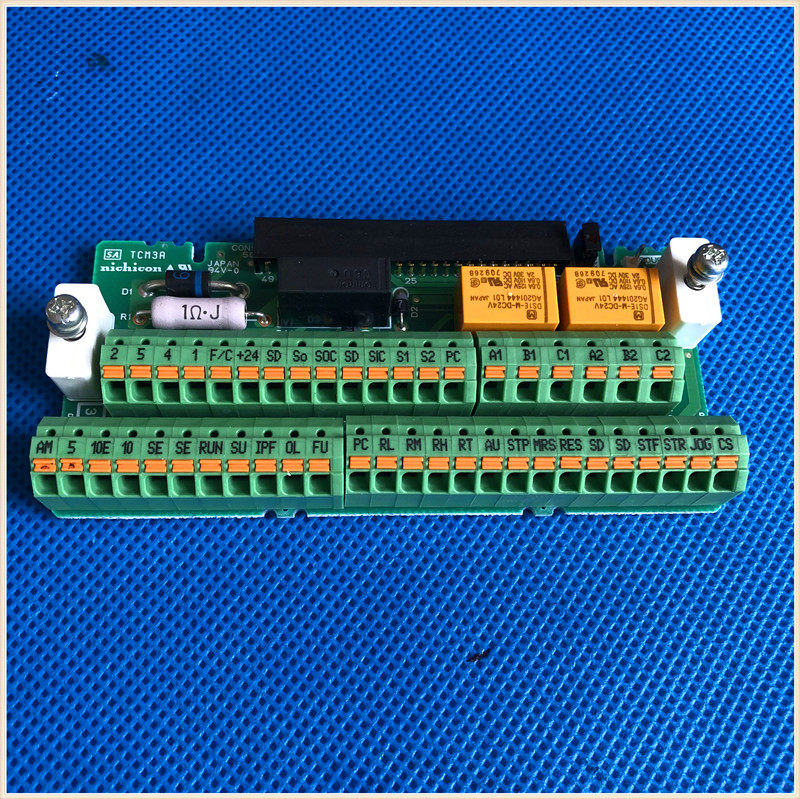 热销BKO-CA2160三菱变频器A800-F800-840全新控制接线端子板A80TA