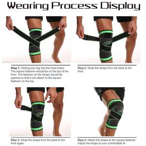 极速Worthdefence 1/2 PCS Knee Ps Braces Sports Support