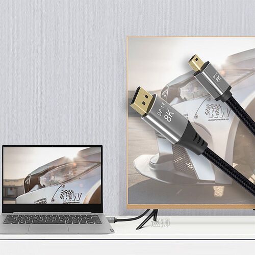 Mini DP To DP Cable 4K@144hz 8K@60Hz Thunderbolt Bi-directio