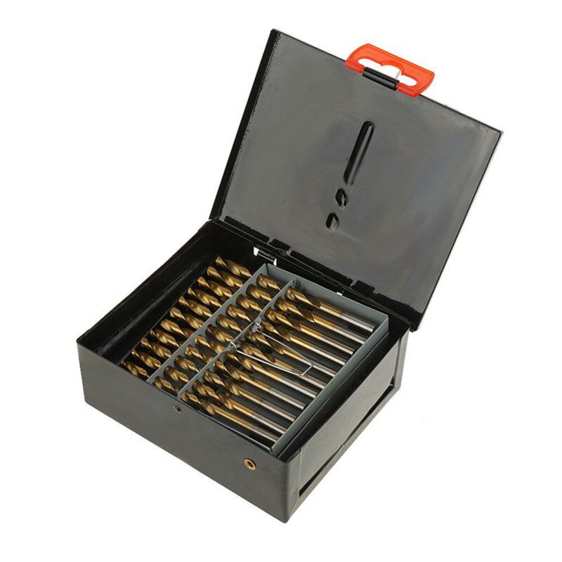 60PCS HSS Cobalt Twist Drill Bits For Hard Metal Stainless S_虎窝淘