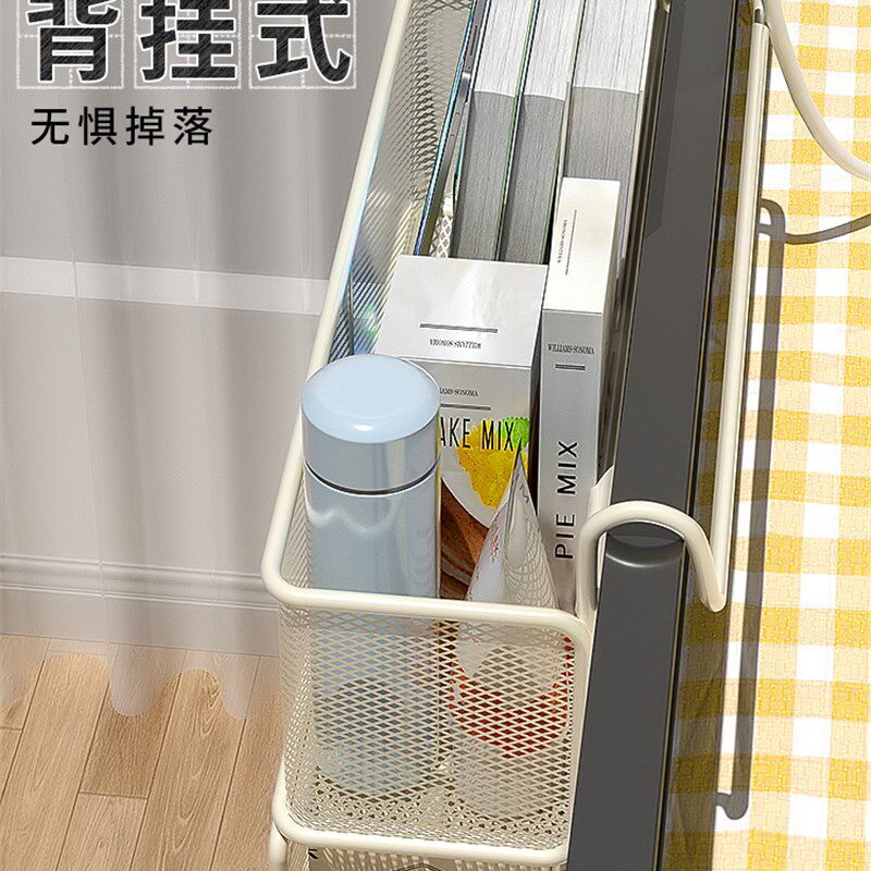 学生宿舍好物上铺神器寝室床头置物架悬空床上床边收纳挂篮收纳筐