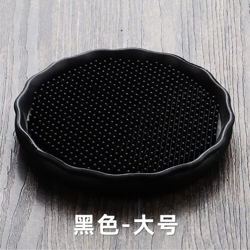 O5Z2紫砂壶养壶盘干泡壶托壶承茶壶G底座软胶塑料壶垫茶宠垫座架